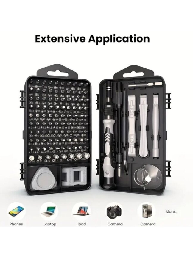 115-piece screwdriver set