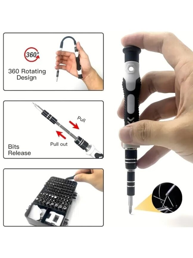 115-piece screwdriver set 4