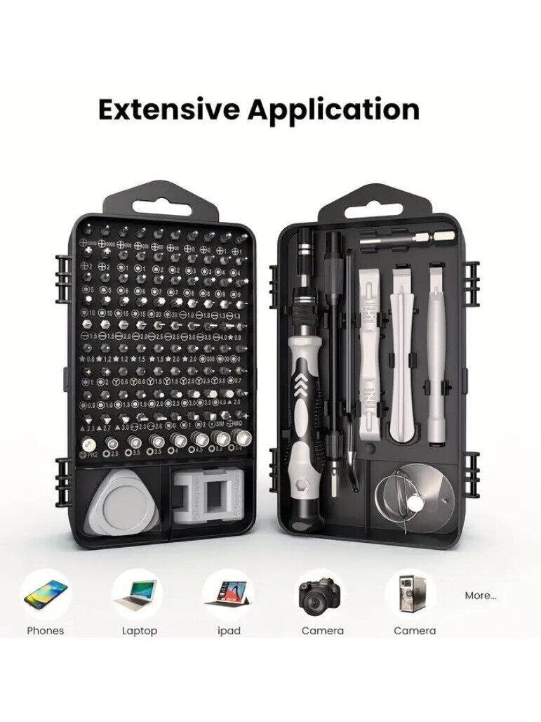 115-piece screwdriver set