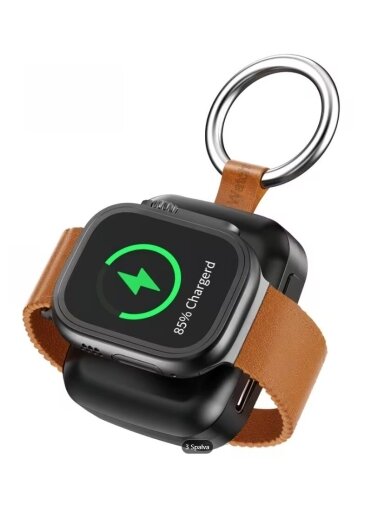 Przenośna ładowarka iWatch 1200 mAh z bezprzewodowym ładowaniem magnetycznym – brelok