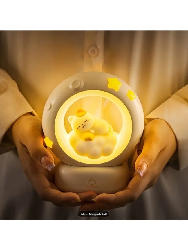 1 pc Sleeping Cat Night Light