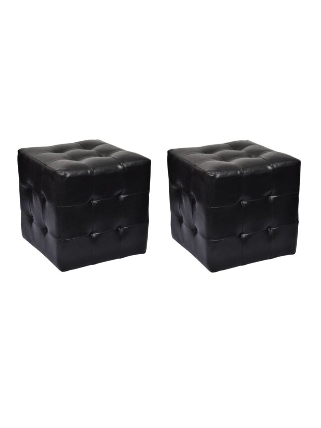 2 Cube-Shaped Stools 1