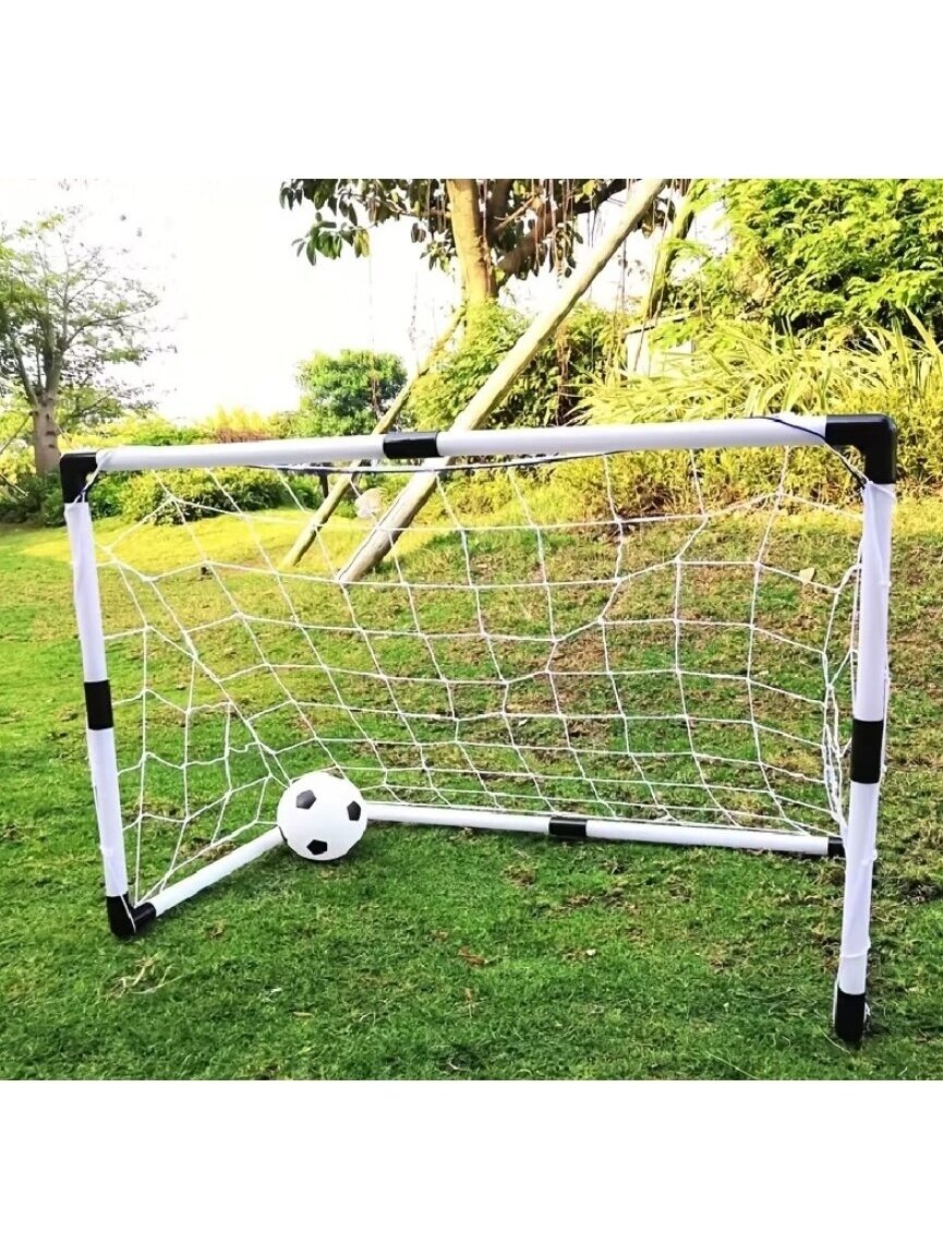 2 tk 92 cm kaasaskantavad jalgpalliväravad võrguga (sise- ja välitreeninguteks). 4