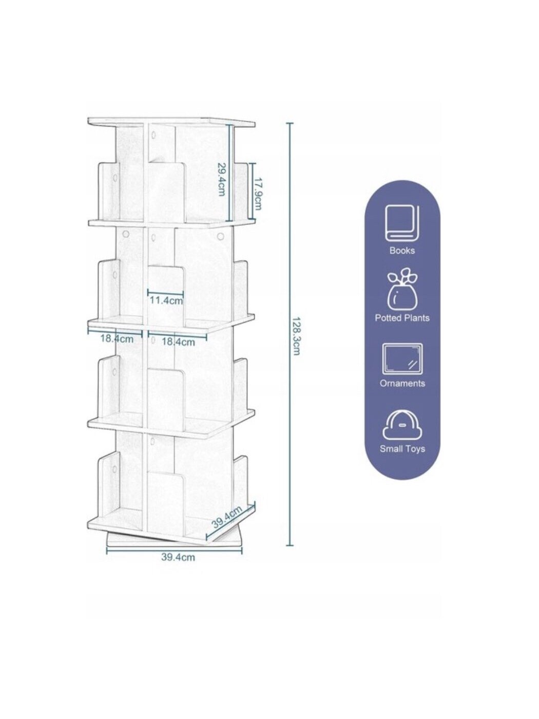 360° Rotating Shelf 2