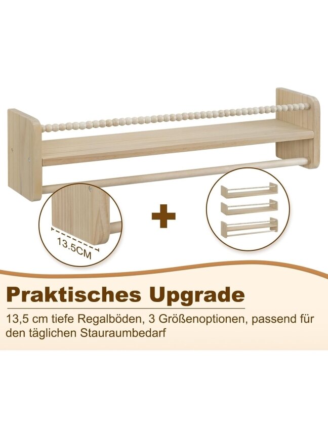 3 laste raamaturiiuli komplekt, 40 cm seinariiulid lastetuppa. 8