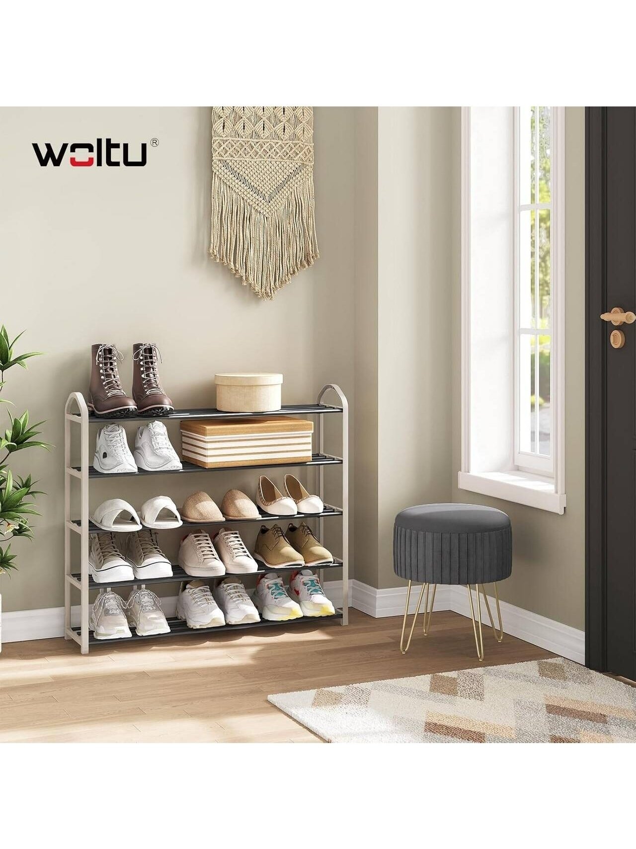 5-Tier Shoe Rack