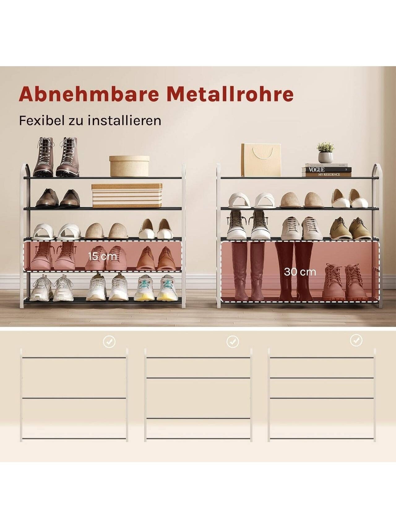 5-Tier Shoe Rack 5
