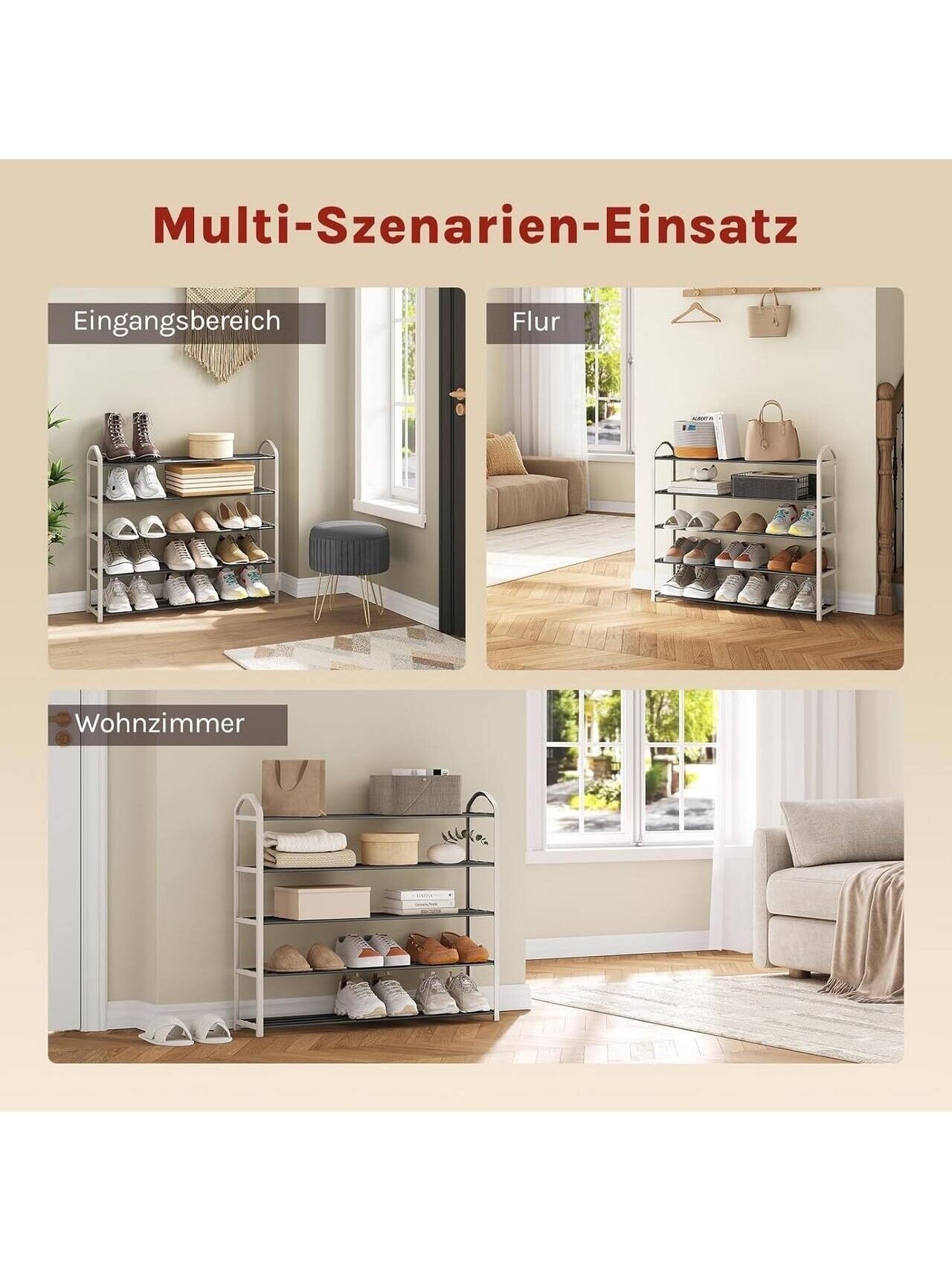 5-Tier Shoe Rack 8
