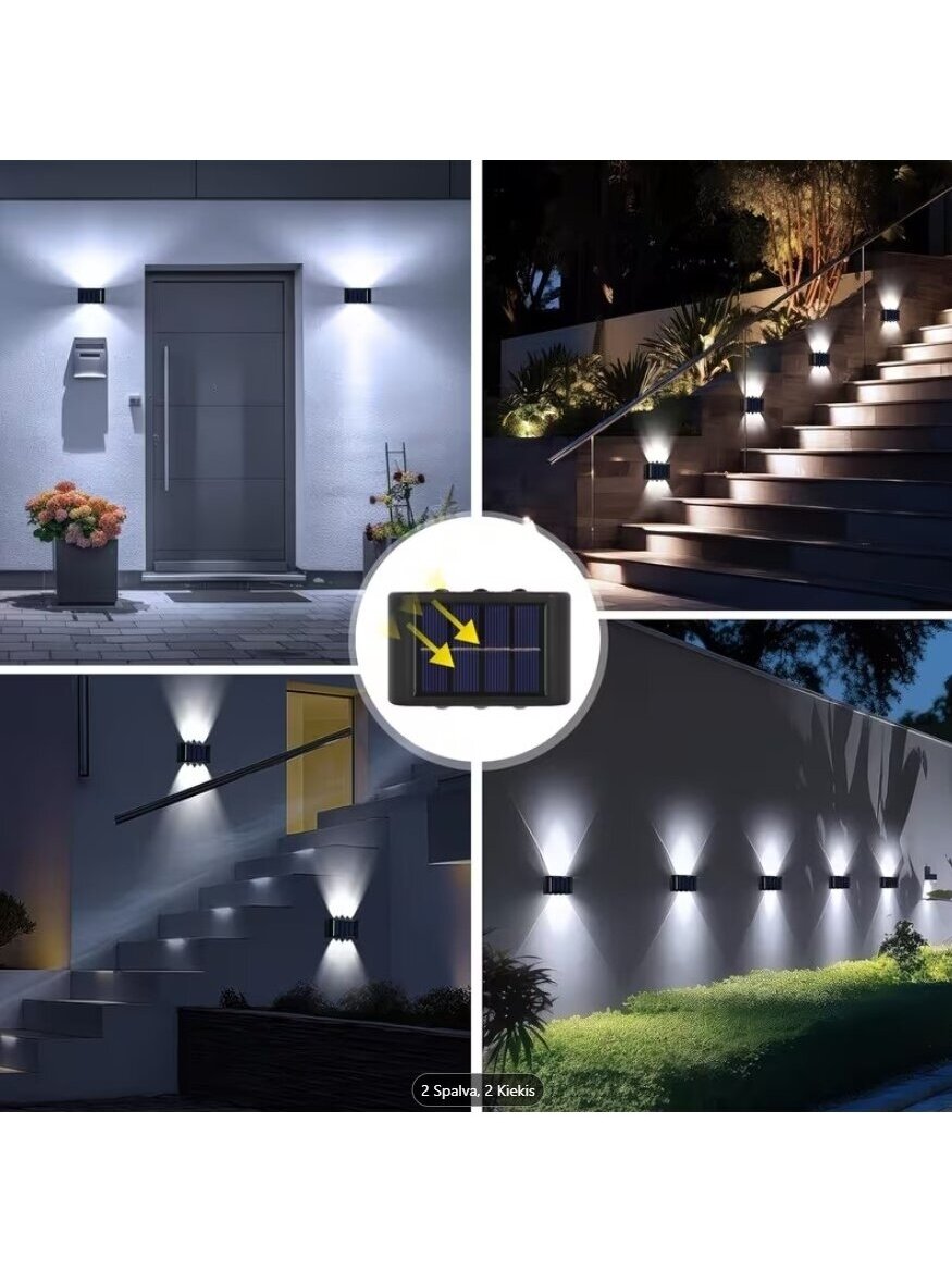 6 pcs solar-powered flame lights 5