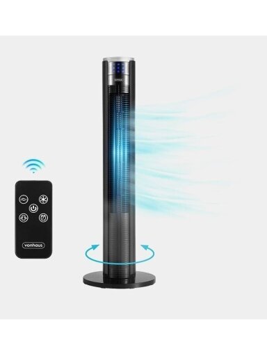 89 cm tornventilaator – must