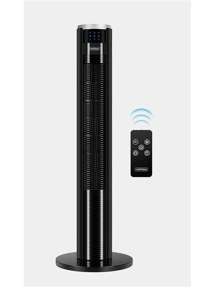 89 cm Tower Fan – Black 10