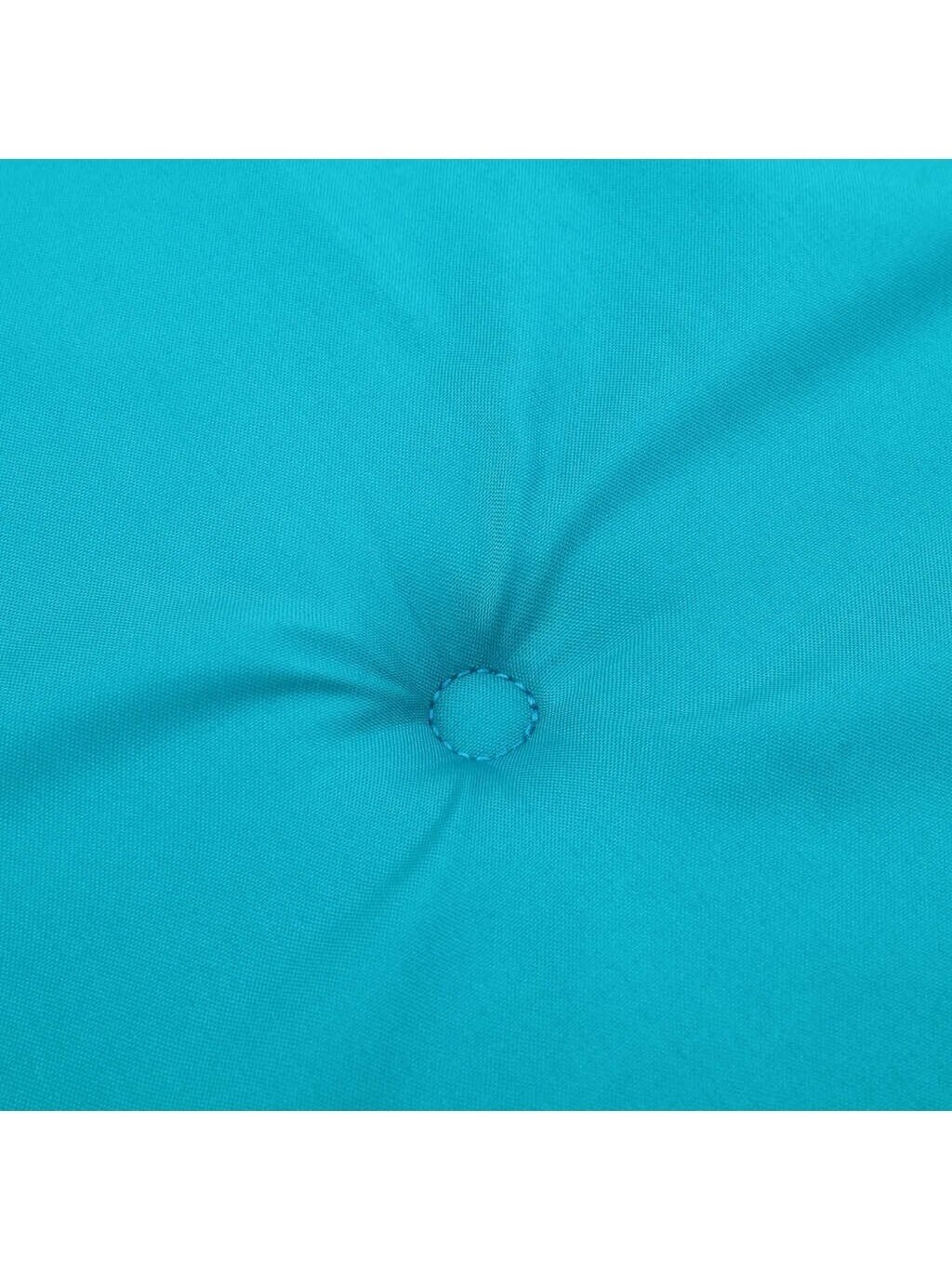 Toolipadjad, 2 tk, türkiissinine, 40 × 40 × 4 cm, kangas 6