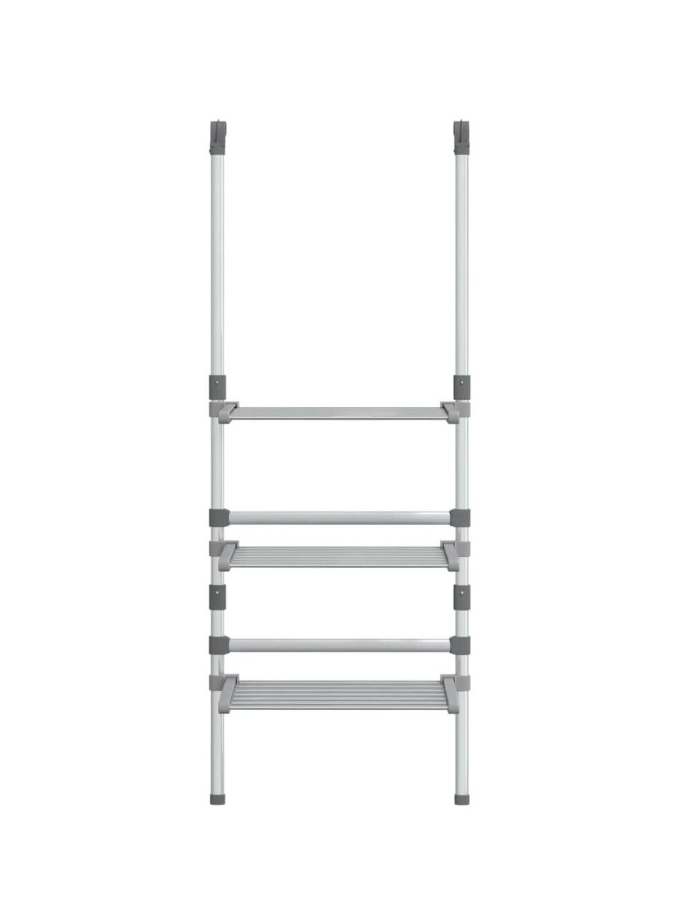 Hanging Laundry Dryer, 3-Tier, Aluminum 2