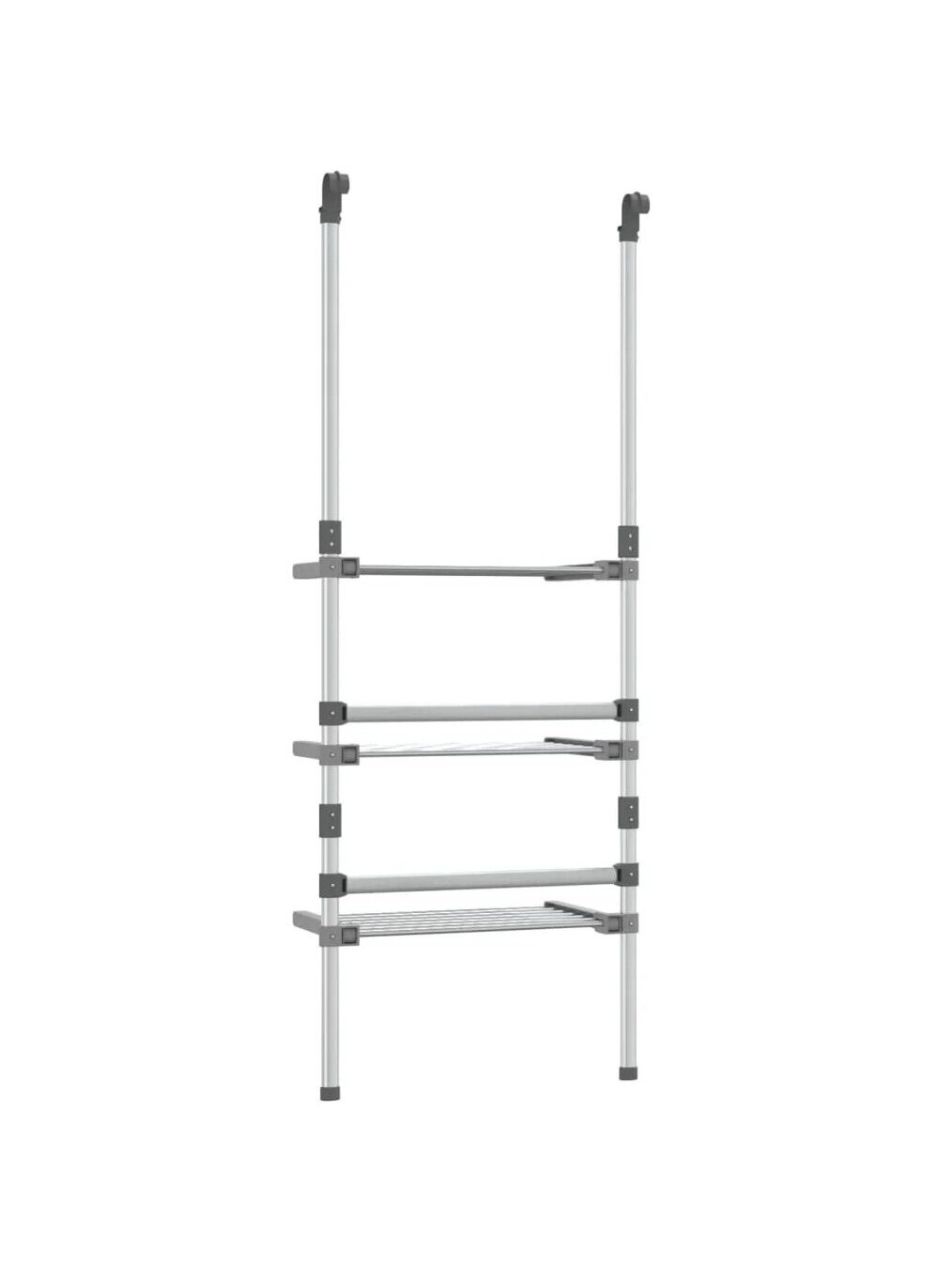 Hanging Laundry Dryer, 3-Tier, Aluminum 4