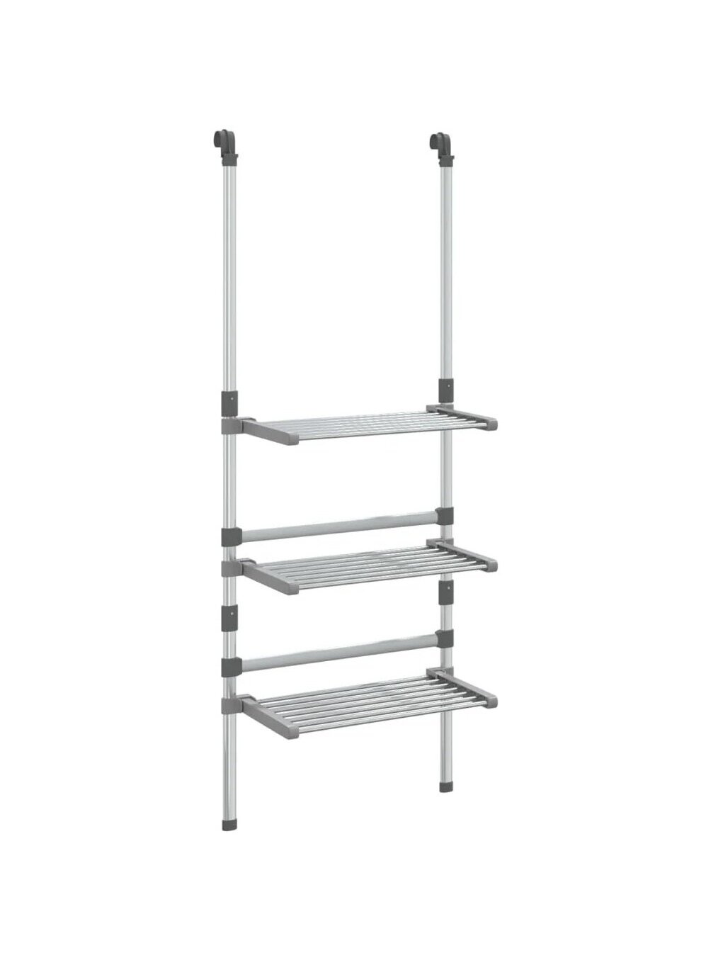 Hanging Laundry Dryer, 3-Tier, Aluminum 1