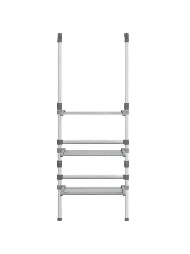 Hanging Laundry Dryer, 3-Tier, Aluminum 2