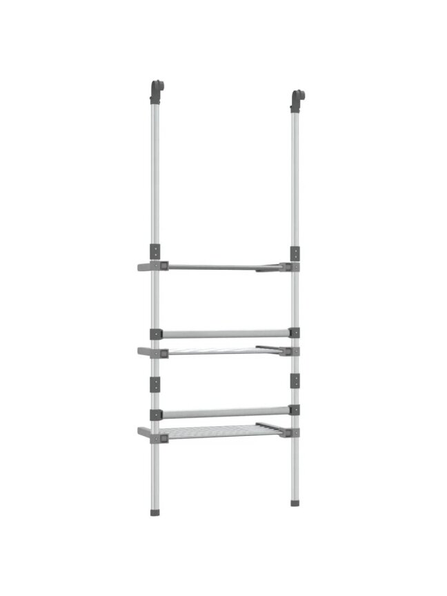 Hanging Laundry Dryer, 3-Tier, Aluminum 4