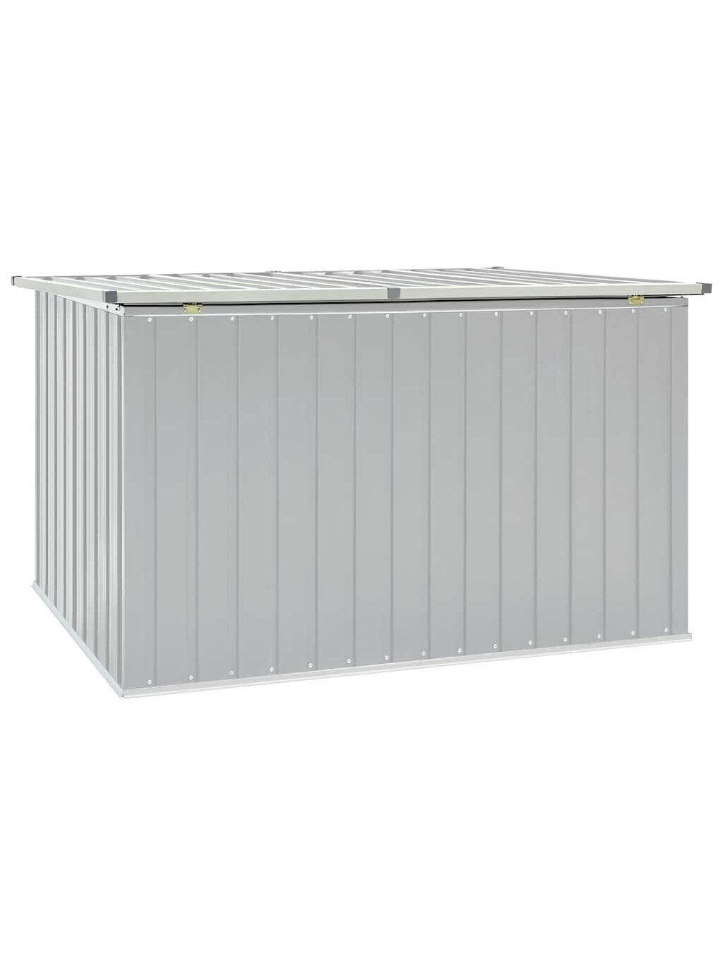 Garden storage box, grey color, 171×99×93 cm 5 Garden storage box, grey color, 171×99×93 cm 5