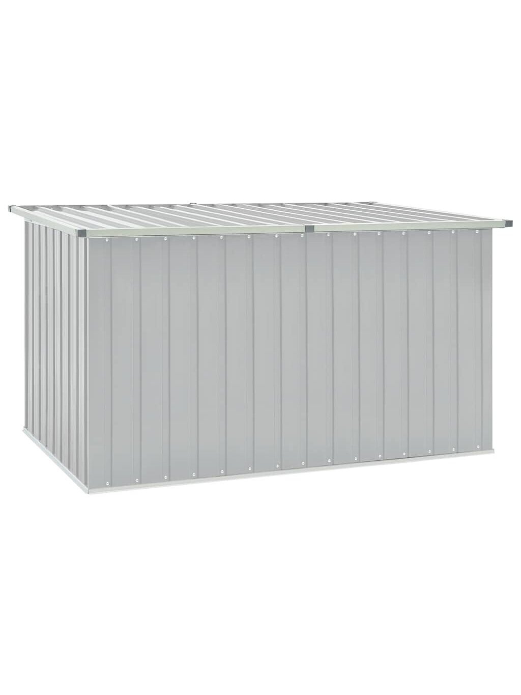 Garden storage box, grey color, 171×99×93 cm 1