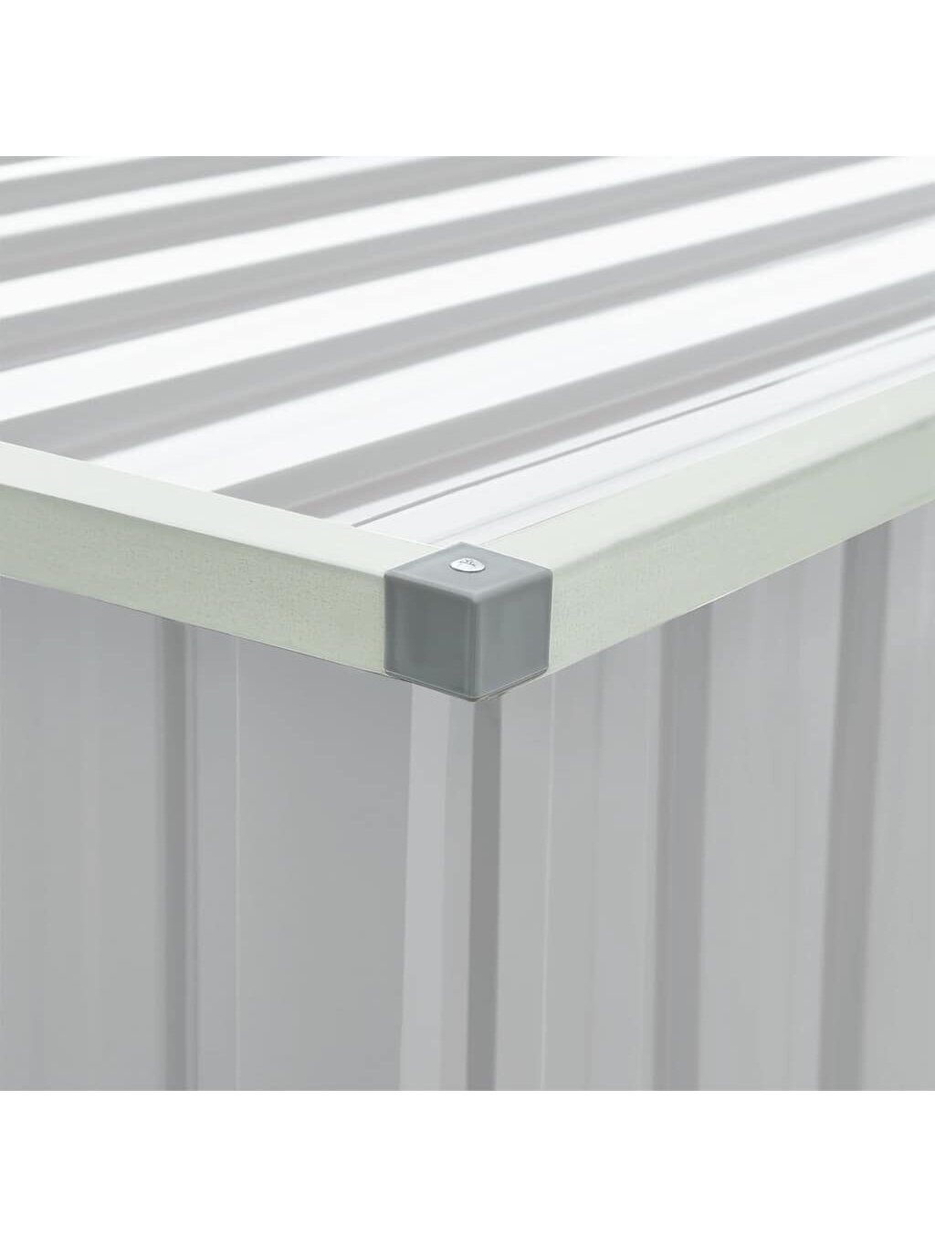 Garden storage box, grey color, 171×99×93 cm 7