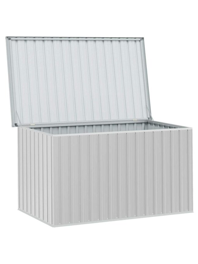 Garden storage box, grey color, 171×99×93 cm 4 Garden storage box, grey color, 171×99×93 cm 4