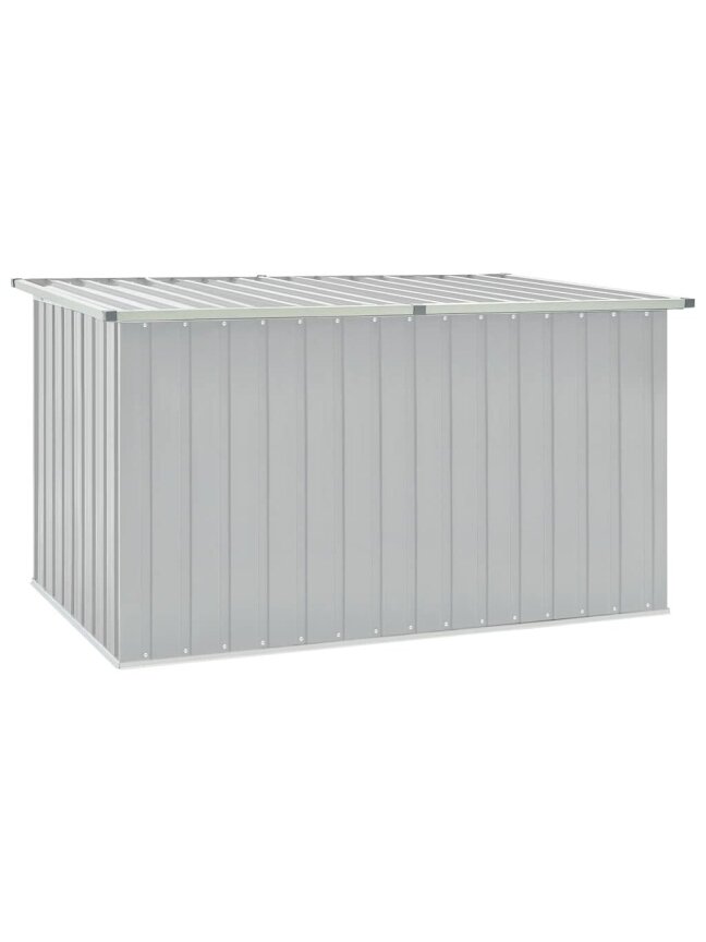 Garden storage box, grey color, 171×99×93 cm 1 Garden storage box, grey color, 171×99×93 cm 1