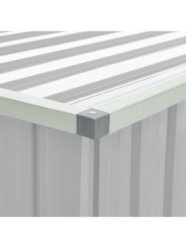 Garden storage box, grey color, 171×99×93 cm 7