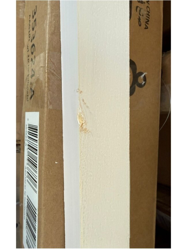 Bedside cabinets, 2 pcs, white, 40x35x80 cm, solid pine wood 10