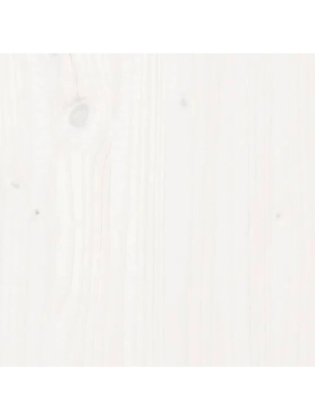 Bedside cabinets, 2 pcs, white, 40x35x80 cm, solid pine wood 7
