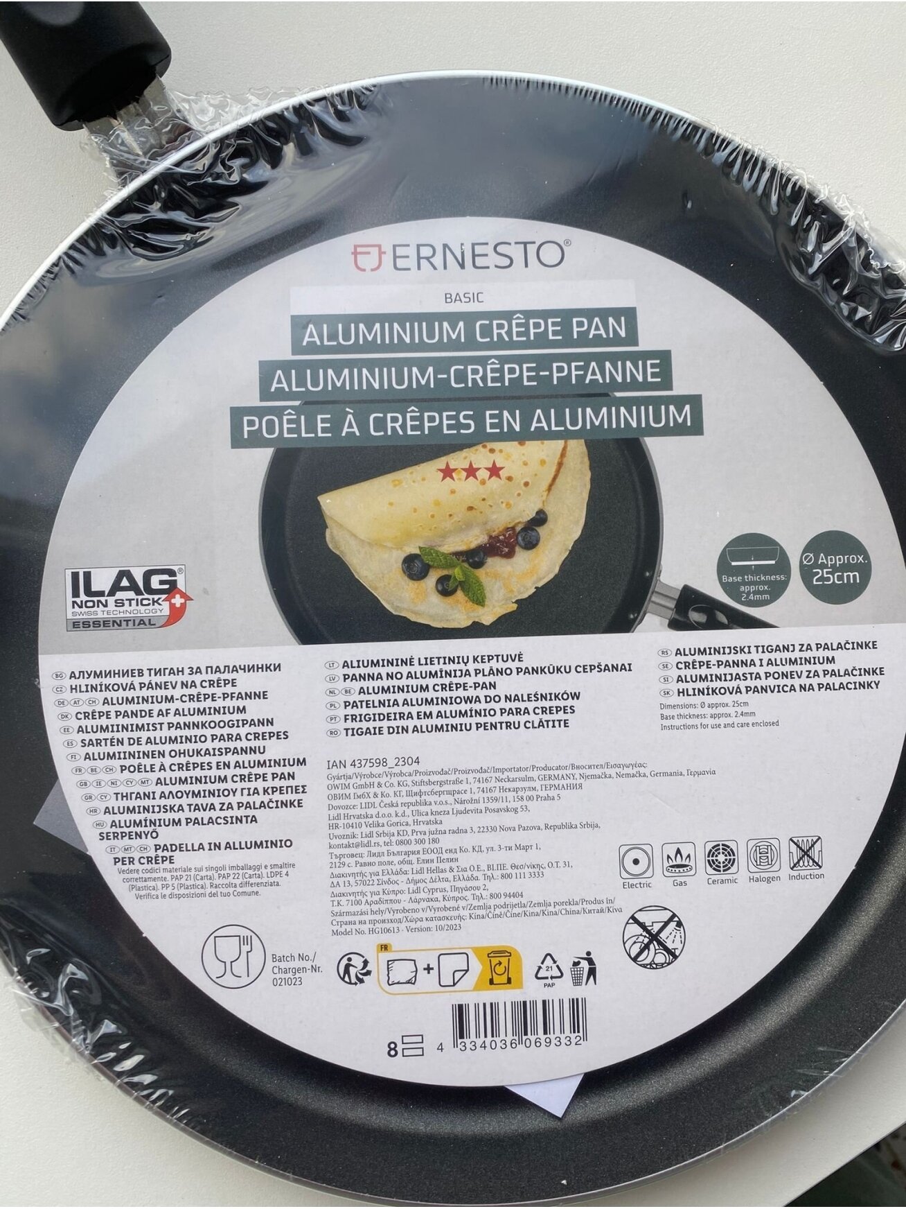 Alumiiniumist pannkoogipann 1