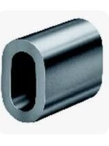 Aluminum ferrules for wire rope, D 3 mm, 10 pcs