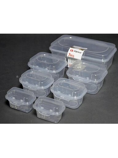 "Alpina" 7-Piece Food Storage Container Set