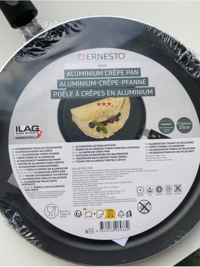 Alumiiniumist pannkoogipann 1