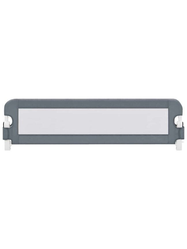 Bed Safety Rail for Kids, Grey, 150x42cm, Polyester 2