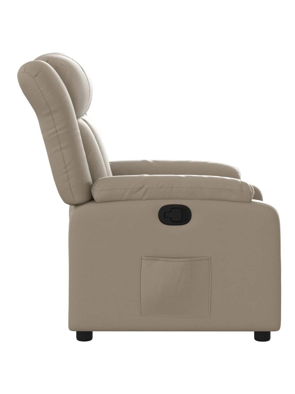 Recliner chair, cappuccino color, faux leather 6 Recliner chair, cappuccino color, faux leather 6