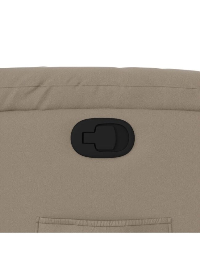 Recliner chair, cappuccino color, faux leather 8 Recliner chair, cappuccino color, faux leather 8