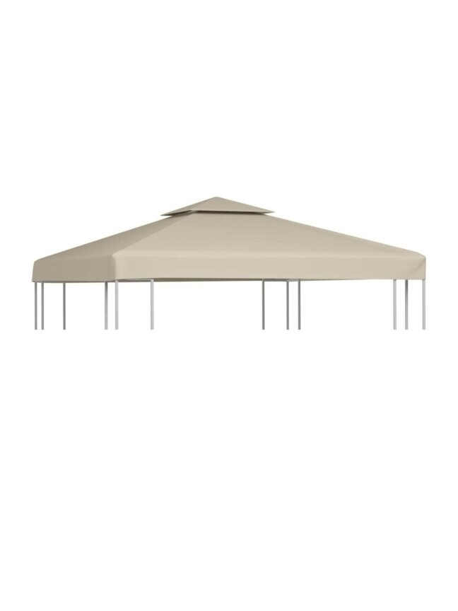 Varikatuse varukate, 310 g/m², liivakarva, 3 × 3 m