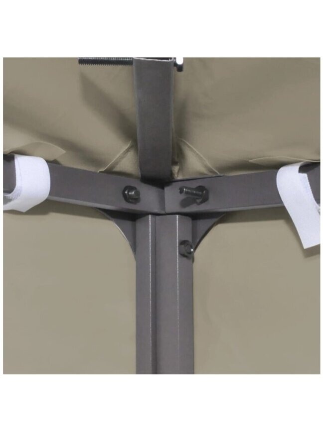 Varikatuse varukate, 310 g/m², liivakarva, 3 × 3 m 3