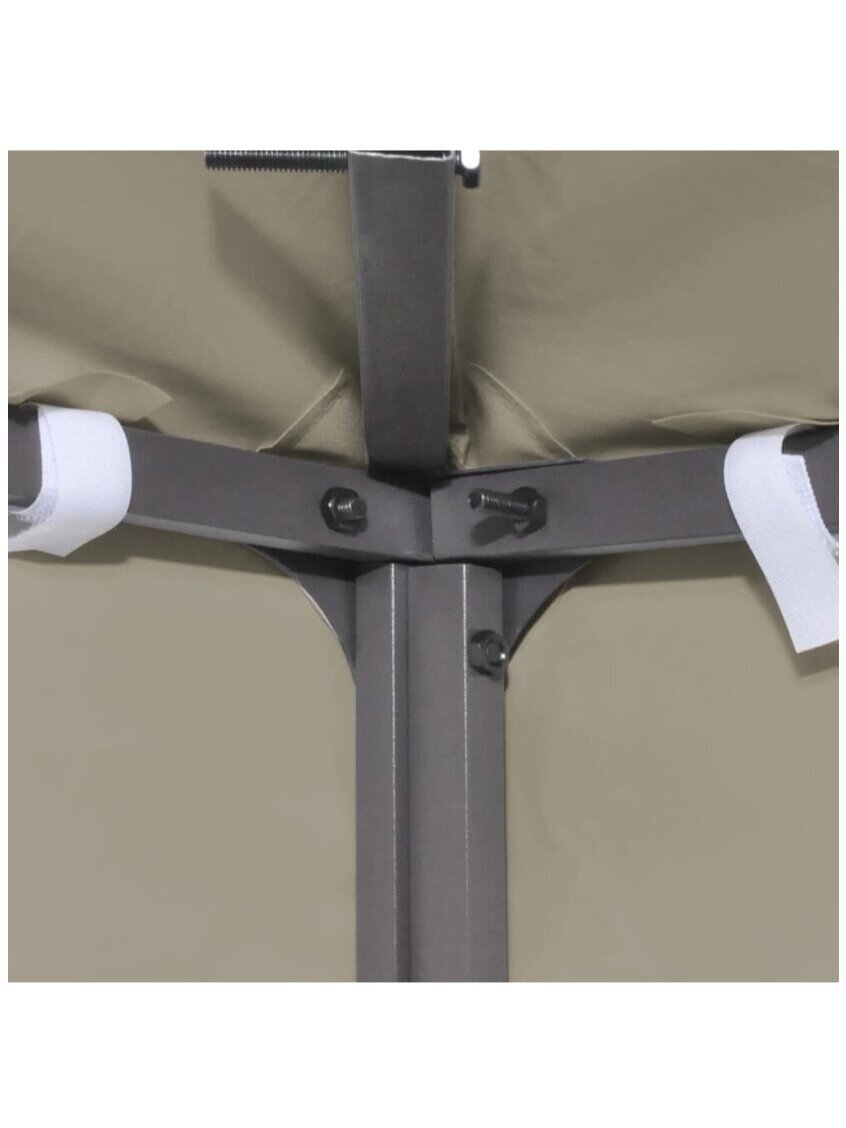 Varikatuse varukate, 310 g/m², liivakarva, 3 × 3 m 3