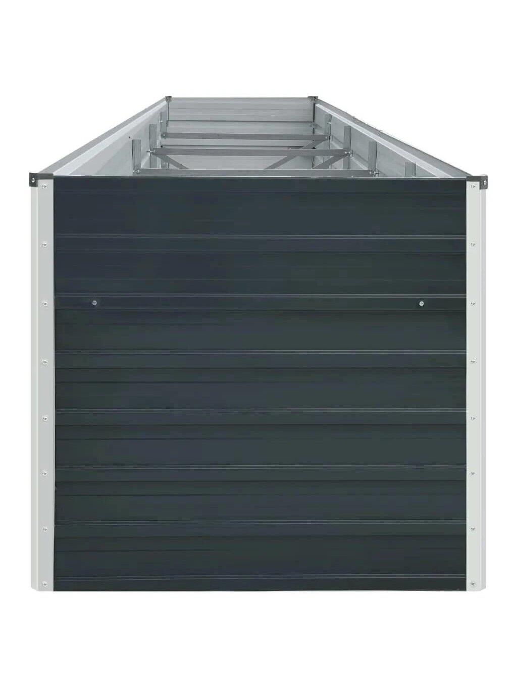 Tall garden bed, anthracite, 400x80x77 cm, steel 5 Tall garden bed, anthracite, 400x80x77 cm, steel 5