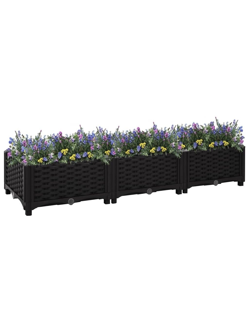 Aukštas lovelis, 120x40x23cm, polipropilenas