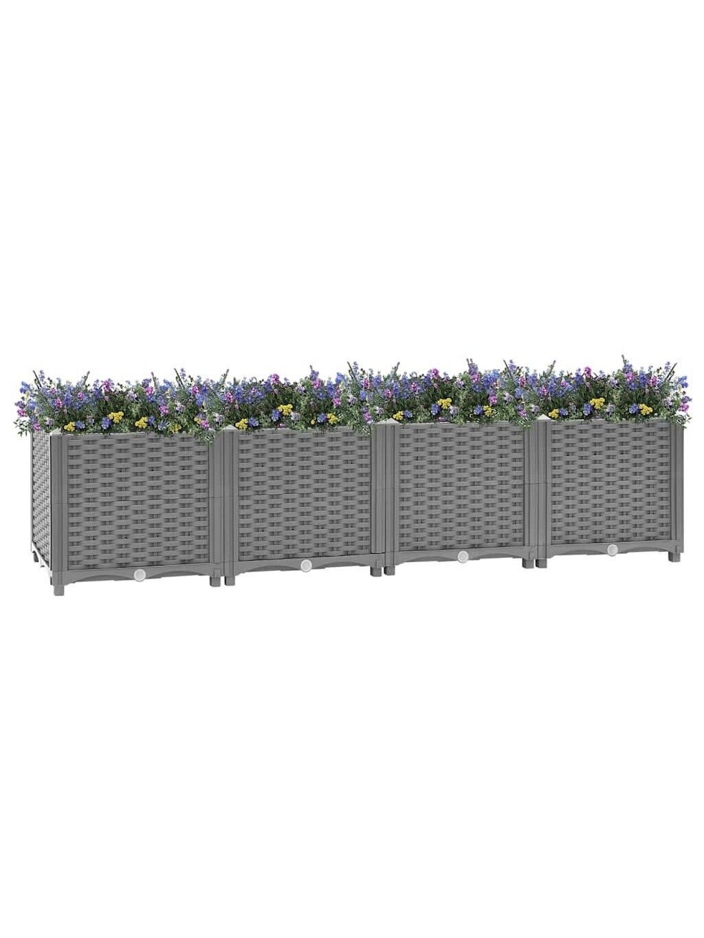High baby crib, 160×40×38 cm, polypropylene