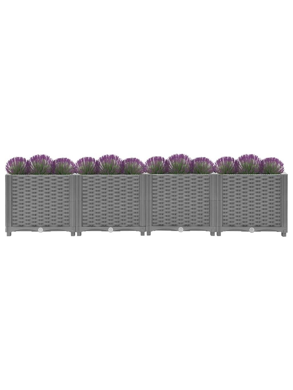 High baby crib, 160×40×38 cm, polypropylene 2