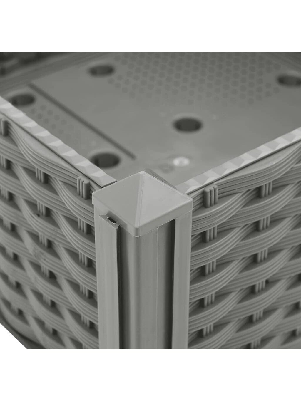 High planter box, 80 × 40 × 23 cm, polypropylene 6