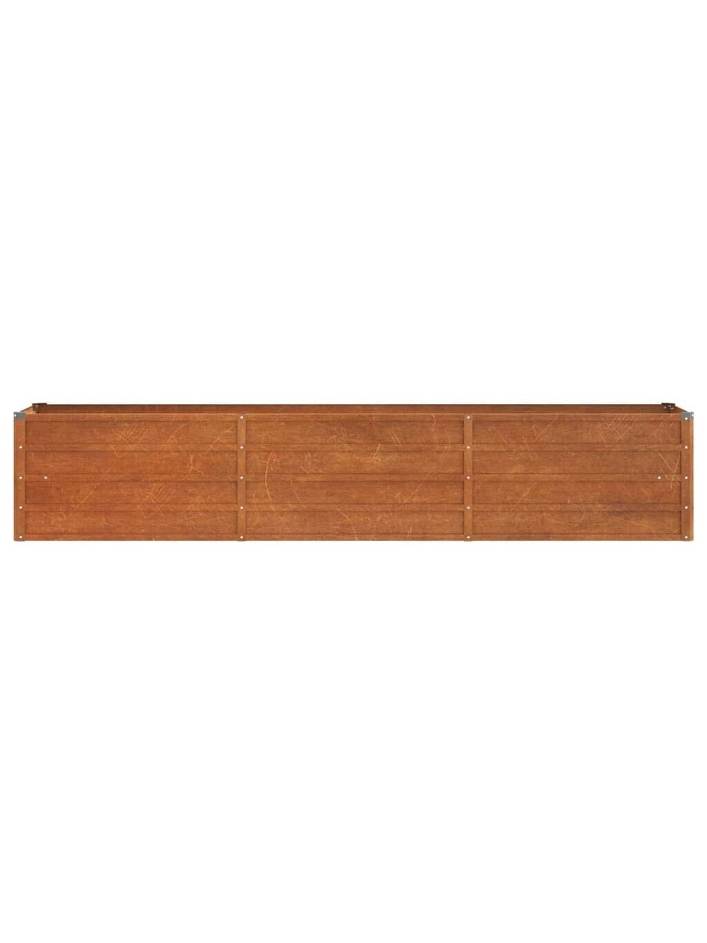 Tall garden bed, rust-colored, 240 x 40 x 45 cm, Corten steel 3 Tall garden bed, rust-colored, 240 x 40 x 45 cm, Corten steel 3
