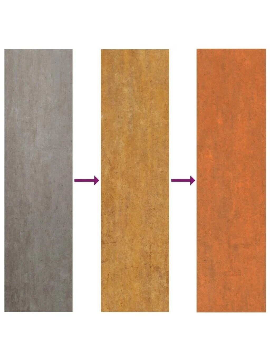Wysoka grządka ogrodowa, kolor rdzy, 480x80x45 cm, stal Corten 5