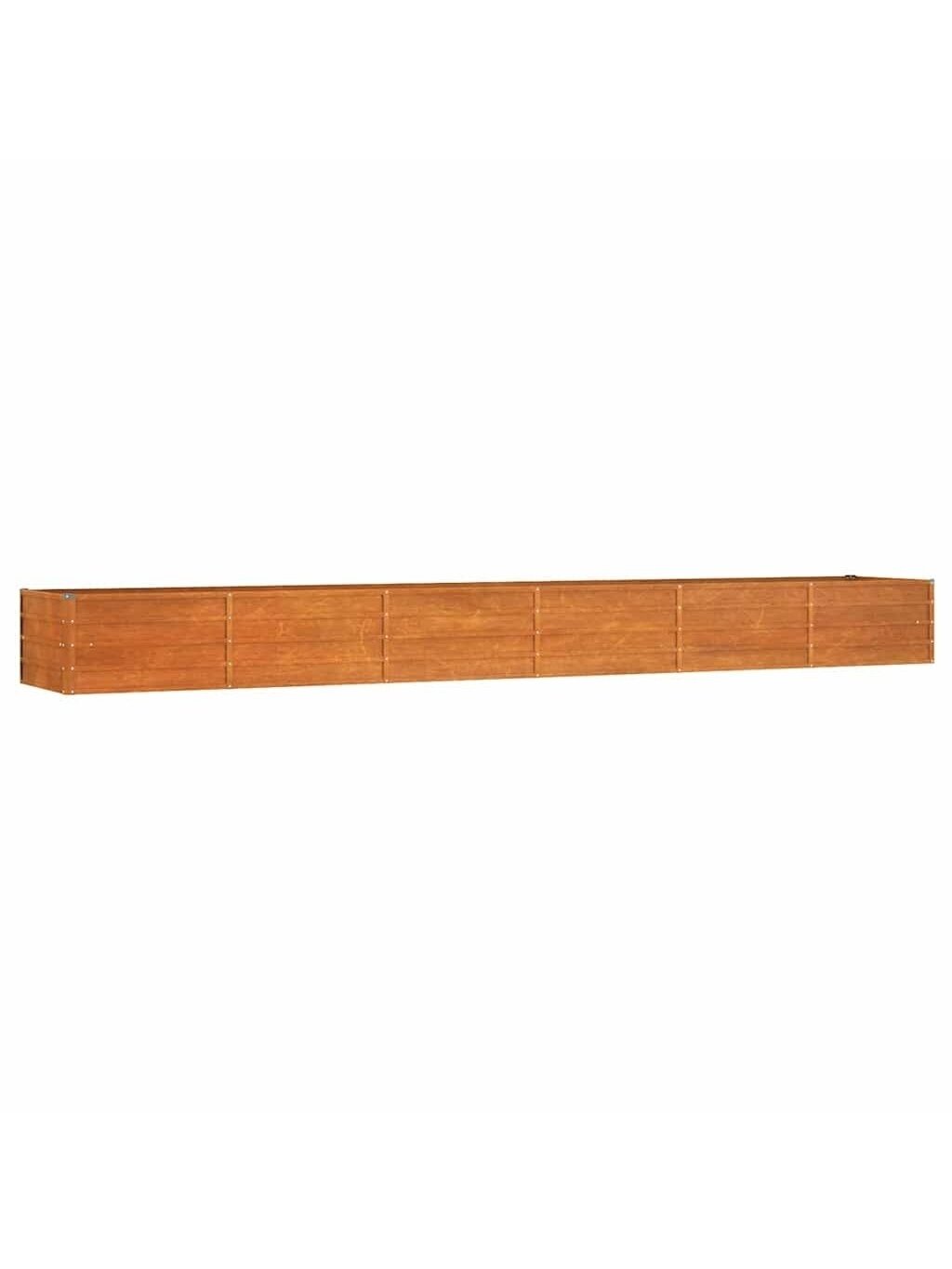 Tall garden bed, rust, 480x80x45 cm, Corten steel 1 Tall garden bed, rust, 480x80x45 cm, Corten steel 1