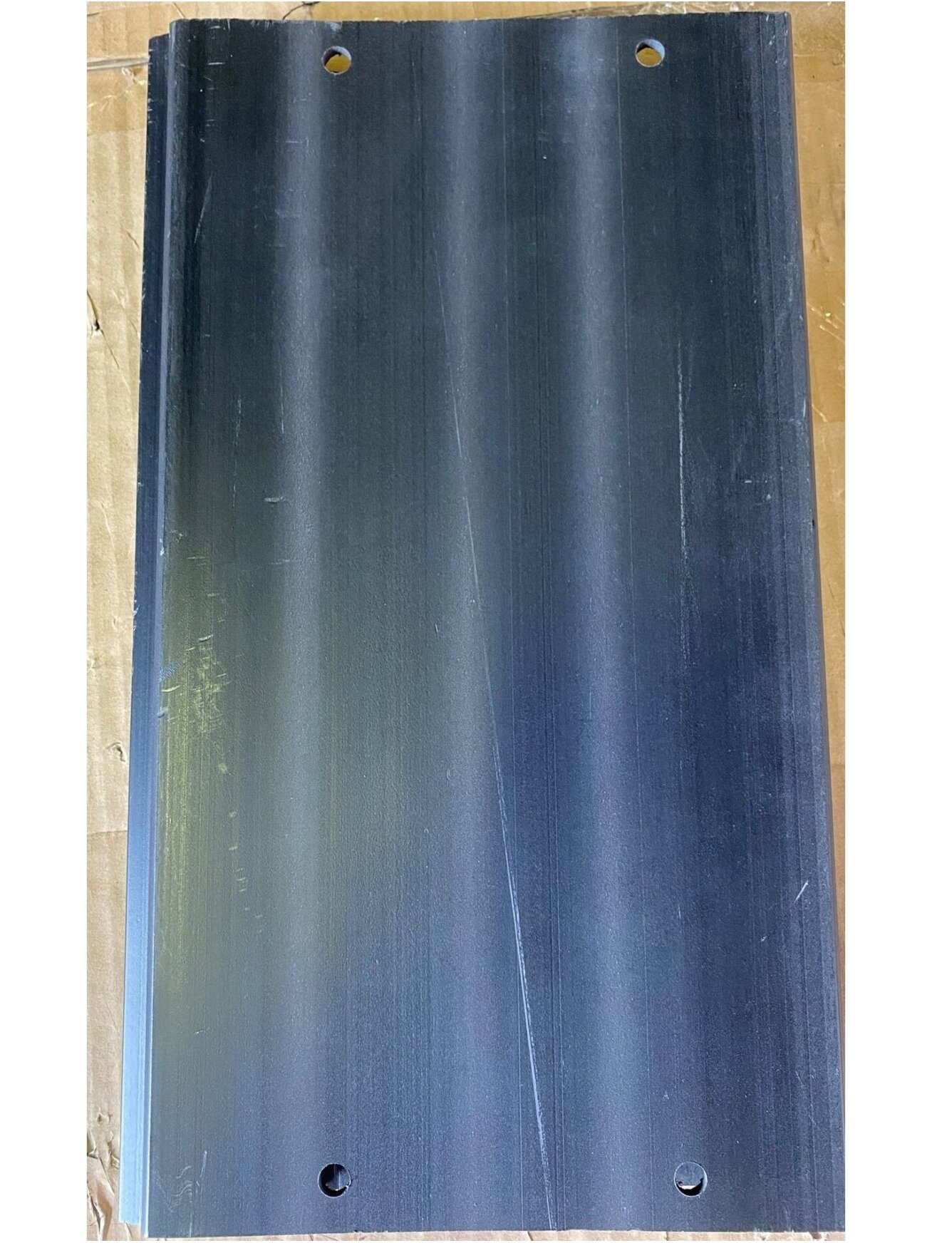 Aukštas sodo lovelis, pilkos spalvos, 100x40x75cm, WPC 7