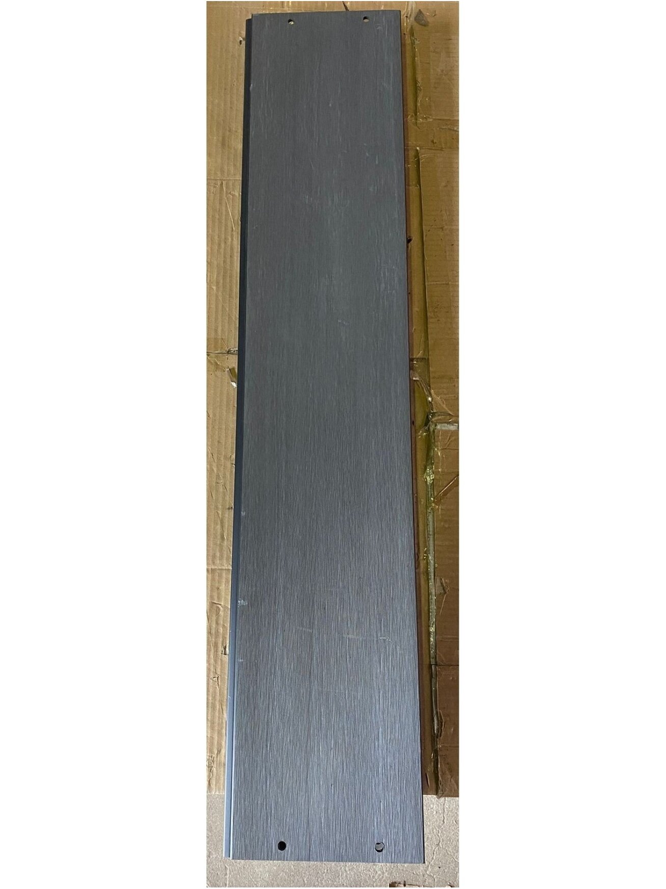 Aukštas sodo lovelis, pilkos spalvos, 100x40x75cm, WPC 8