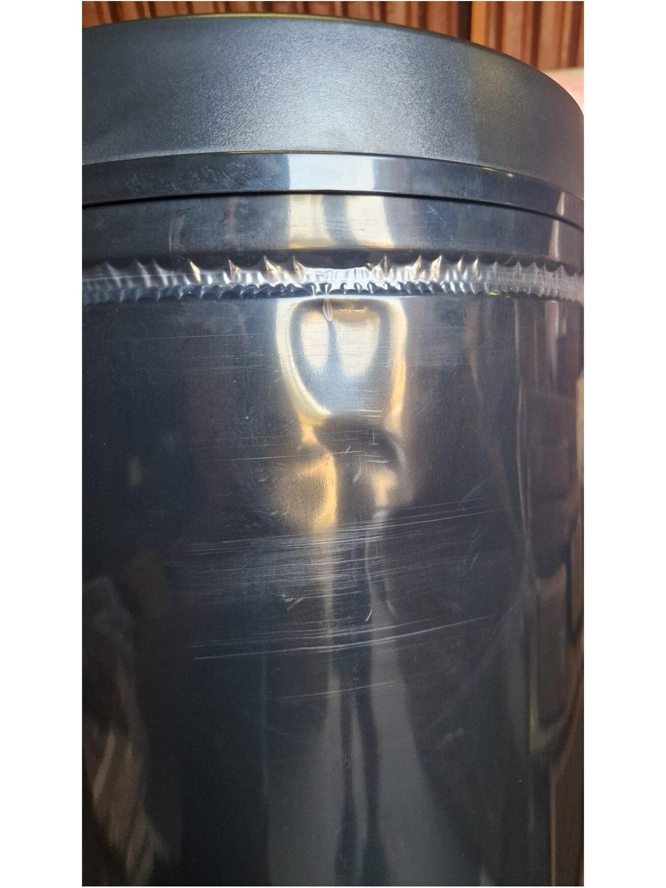 Automatinė šiukšliadėžė su jutikliu, juoda, plienas, 80l 8